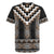 Brown Taniko Aotearoa Rugby Jersey Niho Taniwha Mix Poutama LT14