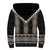 Brown Taniko Aotearoa Sherpa Hoodie Niho Taniwha Mix Poutama LT14
