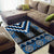 Blue Taniko Aotearoa Area Rug Niho Taniwha Mix Poutama LT14