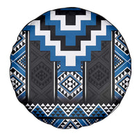 Blue Taniko Aotearoa Spare Tire Cover Niho Taniwha Mix Poutama LT14
