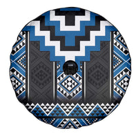 Blue Taniko Aotearoa Spare Tire Cover Niho Taniwha Mix Poutama LT14