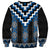 Blue Taniko Aotearoa Sweatshirt Niho Taniwha Mix Poutama LT14