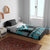 Turquoise Taniko Pattern Aotearoa Bedding Set Niho Taniwha Mix Poutama