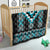 Turquoise Taniko Pattern Aotearoa Quilt Niho Taniwha Mix Poutama