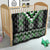 Green Taniko Pattern Aotearoa Quilt Niho Taniwha Mix Poutama