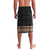Orange Taniko Pattern Aotearoa Lavalava Niho Taniwha Mix Poutama LT14