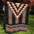 Orange Taniko Pattern Aotearoa Quilt Niho Taniwha Mix Poutama