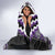 Purple Taniko Pattern Aotearoa Hooded Blanket Niho Taniwha Mix Poutama