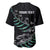Custom New Zealand Silver Fern Rugby Baseball Jersey Aotearoa Kiwi Maori Pattern