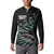 Custom New Zealand Silver Fern Rugby Button Sweatshirt Aotearoa Kiwi Maori Pattern