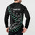 Custom New Zealand Silver Fern Rugby Button Sweatshirt Aotearoa Kiwi Maori Pattern