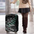 Custom New Zealand Silver Fern Rugby Luggage Cover Aotearoa Kiwi Maori Pattern LT14