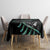 Custom New Zealand Silver Fern Rugby Tablecloth Aotearoa Kiwi Maori Pattern LT14