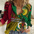 Halo Vanuatu Women Casual Shirt Happy 44th Independence Anniversary