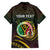Personalised Vanuatu Family Matching Off Shoulder Maxi Dress and Hawaiian Shirt Yumi 45th Hapi Independens Dei - Black Version LT14