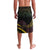Personalised Vanuatu Lavalava Yumi 45th Hapi Independens Dei - Black Version LT14