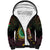 Personalised Vanuatu Sherpa Hoodie Yumi 45th Hapi Independens Dei - Black Version LT14