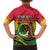 Personalised Vanuatu Family Matching Long Sleeve Bodycon Dress and Hawaiian Shirt Yumi 45th Hapi Independens Dei - Reggae Version LT14
