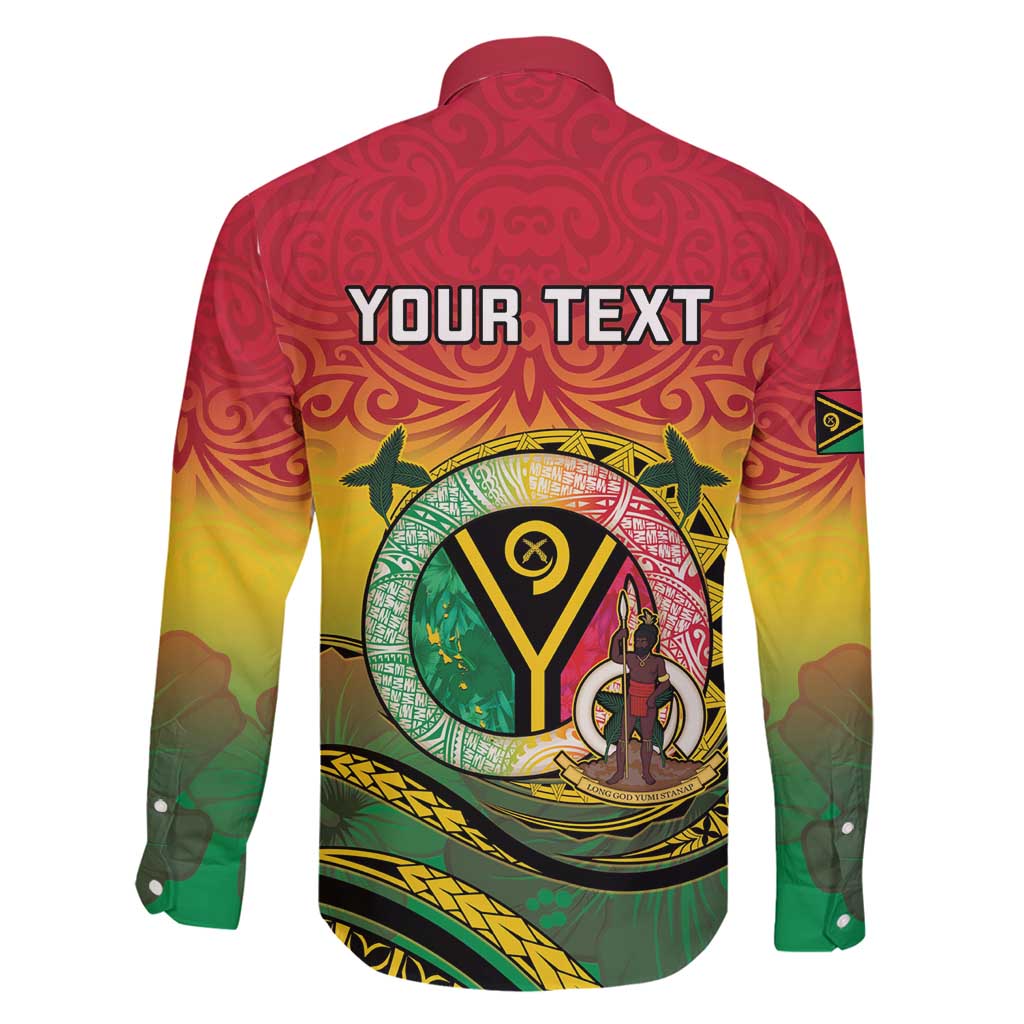 Personalised Vanuatu Family Matching Summer Maxi Dress and Hawaiian Shirt Yumi 45th Hapi Independens Dei - Reggae Version LT14