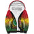 Personalised Vanuatu Sherpa Hoodie Yumi 45th Hapi Independens Dei - Reggae Version LT14