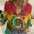 Personalised Vanuatu Women Casual Shirt Yumi 44 Hapi Independens Dei - Reggae Version