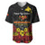 Papua New Guinea Independence Day Baseball Jersey PNG Bird of Paradise 49th Anniversary