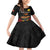 Papua New Guinea Independence Day Family Matching Off Shoulder Short Dress and Hawaiian Shirt PNG Bird of Paradise 50th Anniversary LT14