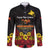 Papua New Guinea Independence Day Family Matching Puletasi and Hawaiian Shirt PNG Bird of Paradise 50th Anniversary LT14