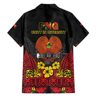Papua New Guinea Independence Day Family Matching Tank Maxi Dress and Hawaiian Shirt PNG Bird of Paradise 50th Anniversary LT14 - Polynesian Pride