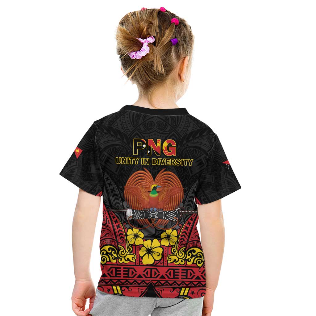 Papua New Guinea Independence Day Kid T Shirt PNG Bird of Paradise 50th Anniversary LT14