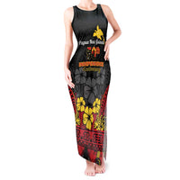 Papua New Guinea Independence Day Tank Maxi Dress PNG Bird of Paradise 50th Anniversary LT14
