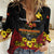 Papua New Guinea Independence Day Women Casual Shirt PNG Bird of Paradise 49th Anniversary