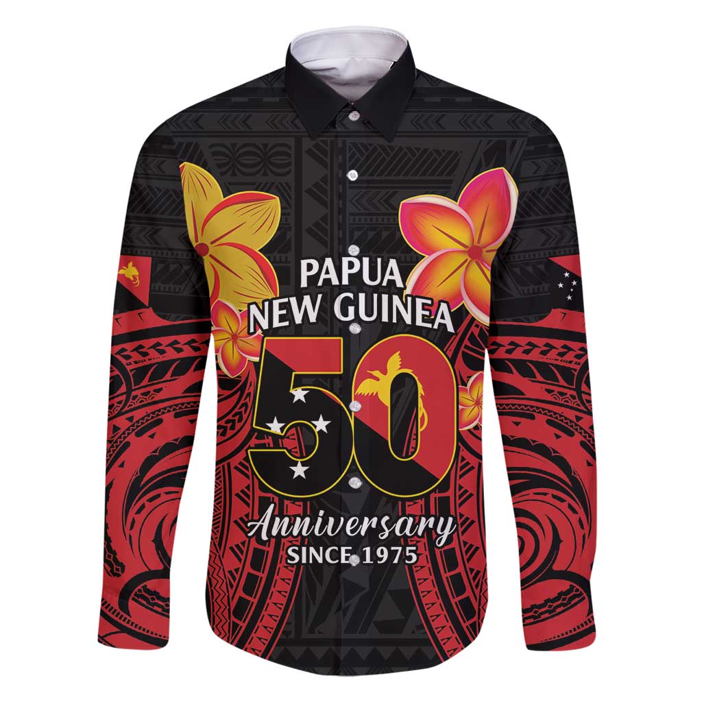 Papua New Guinea Independence Day Family Matching Tank Maxi Dress and Hawaiian Shirt PNG Since 1975 LT14