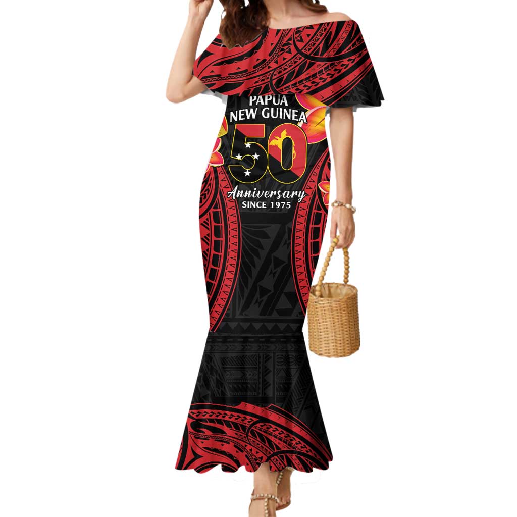 Papua New Guinea Independence Day Mermaid Dress PNG Since 1975 LT14