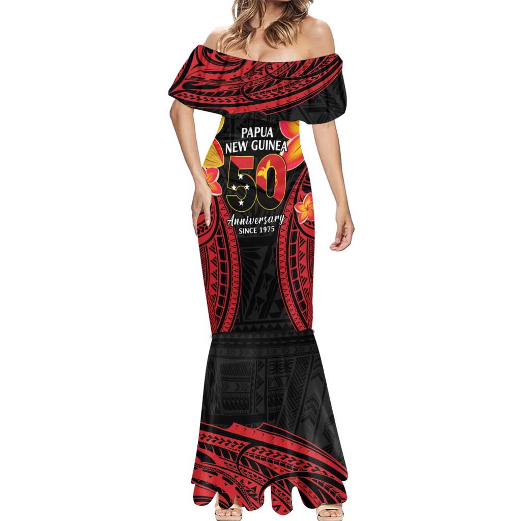 Papua New Guinea Independence Day Mermaid Dress PNG Since 1975 LT14