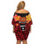 Papua New Guinea Independence Day Off Shoulder Short Dress PNG Since 1975