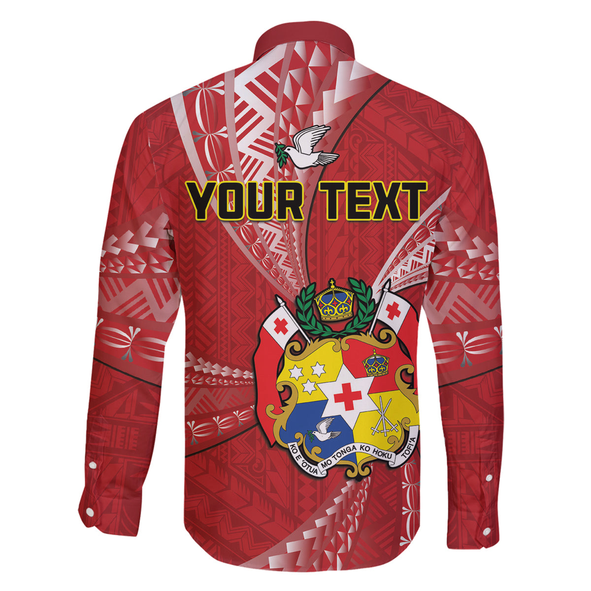Personalised Tonga Independence Day Family Matching Puletasi and Hawaiian Shirt Happy 54th Independence Anniversary Ngatu Pattern LT14 - Polynesian Pride