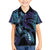 Polynesia Sea Turtle Day Kid Hawaiian Shirt Tribal Honu Plumeria Polynesian Pattern