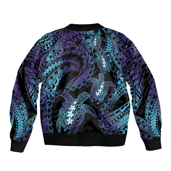 GLUDEAR Men's Polynesian Print Zip Hoodie - Plumeria Flower Tribal Design, 3X-Large