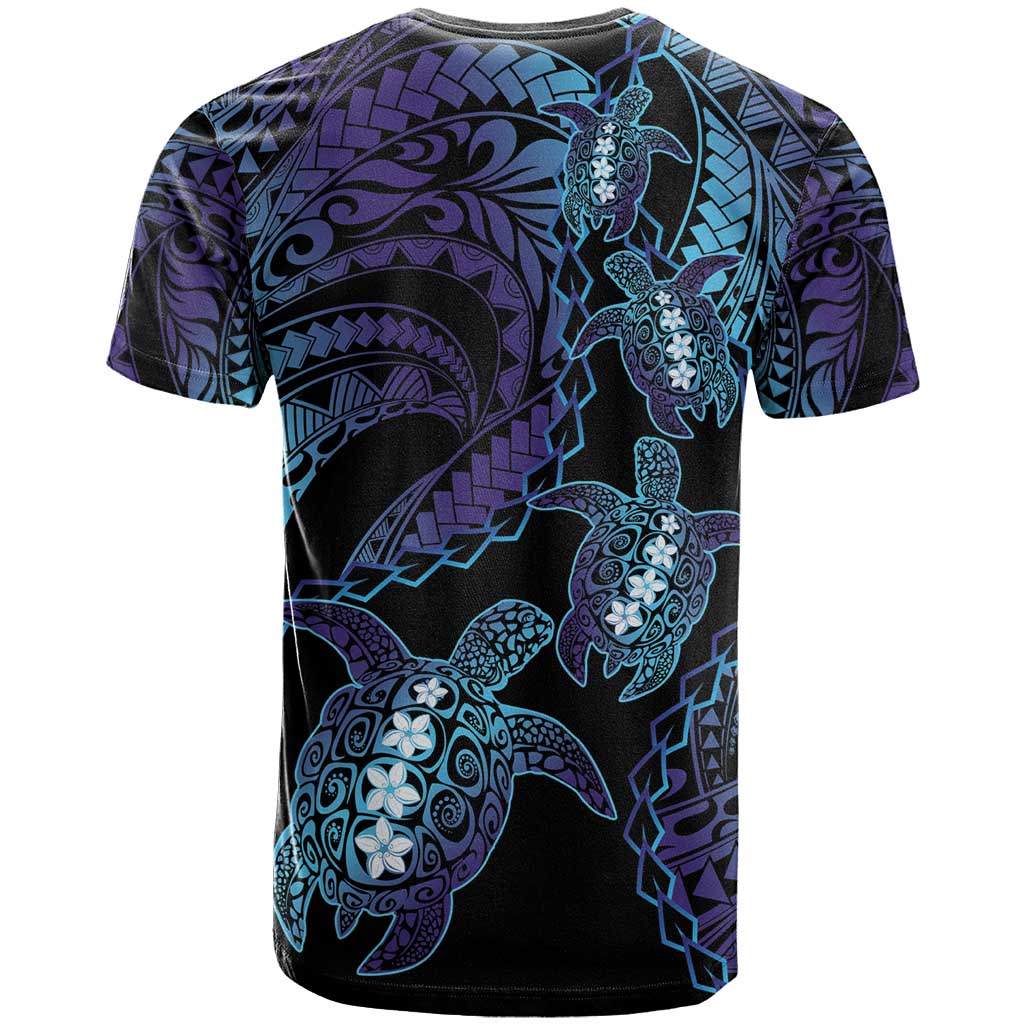 Polynesia Sea Turtle Day T Shirt Tribal Honu Plumeria Polynesian Pattern