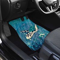 World Sea Turtle Day Polynesia Car Mats Go With The Flow