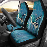 World Sea Turtle Day Polynesia Car Seat Cover Go With The Flow