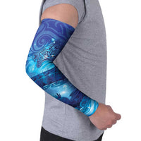 Kuri New Zealand Matariki Arm Sleeves Aotearoa Dog Waka Maori New Year Galaxy Vibes