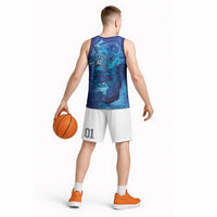 Kuri New Zealand Matariki Basketball Jersey Aotearoa Dog Waka Maori New Year Galaxy Vibes