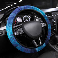 Kuri New Zealand Matariki Steering Wheel Cover Aotearoa Dog Waka Maori New Year Galaxy Vibes