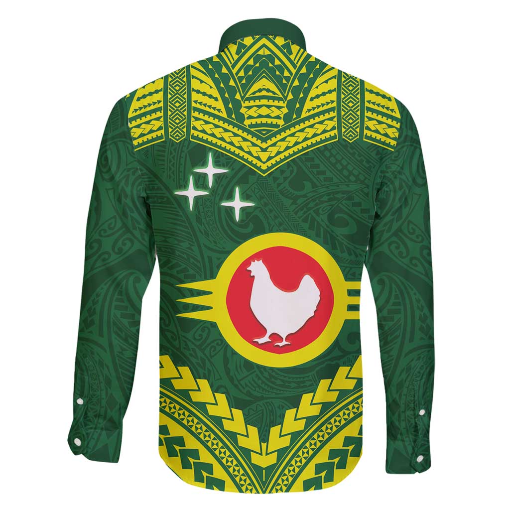 Manu'a Flag Day Family Matching Puletasi and Hawaiian Shirt Polynesian Pattern National Color Proud