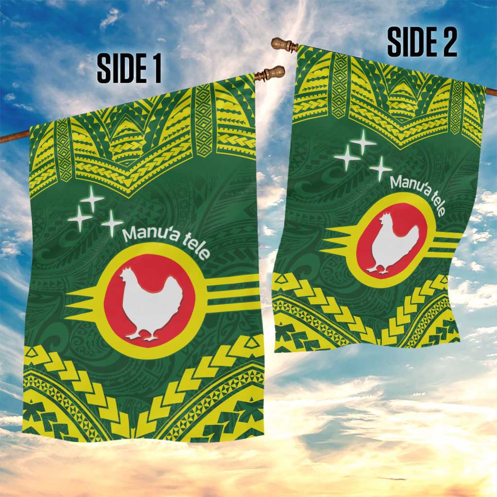 Manu'a Flag Day Garden Flag Polynesian Pattern National Color Proud