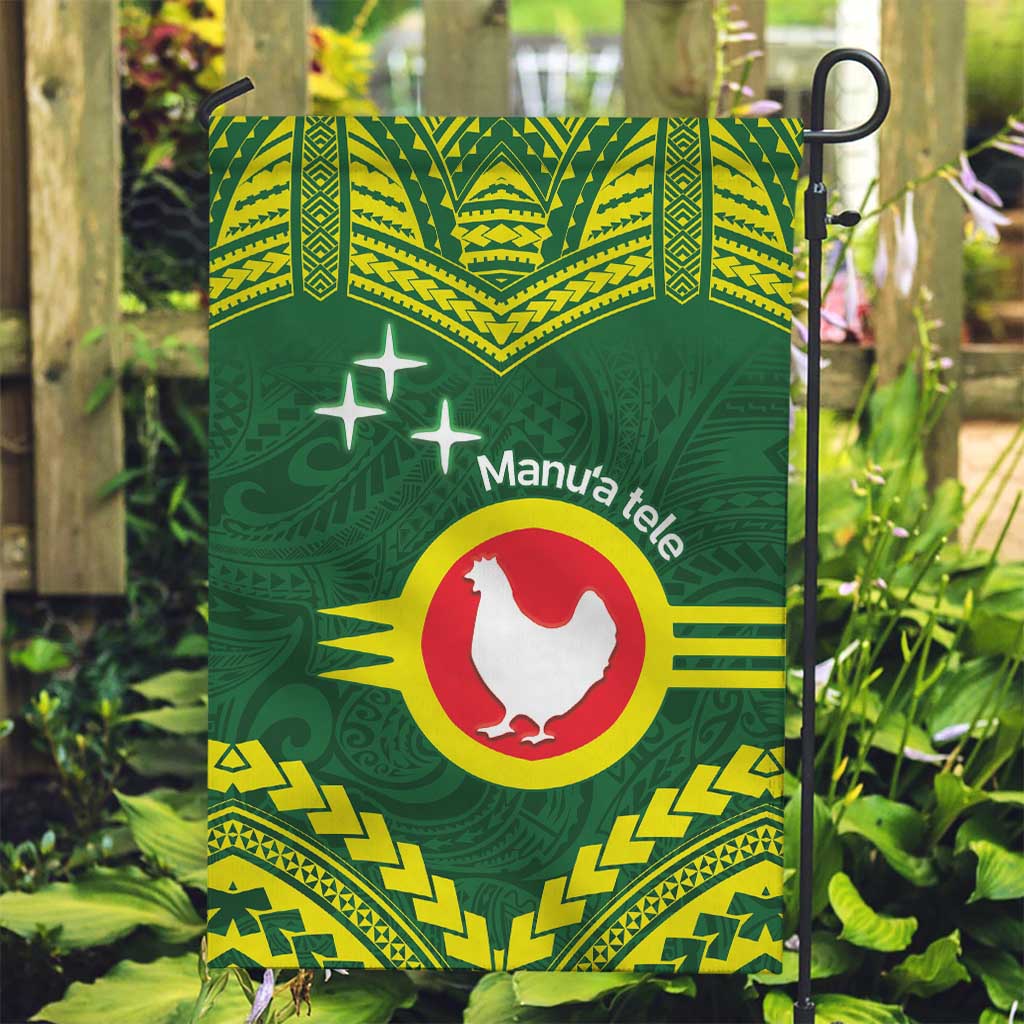 Manu'a Flag Day Garden Flag Polynesian Pattern National Color Proud