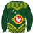 Manu'a Flag Day Sweatshirt Polynesian Pattern National Color Proud