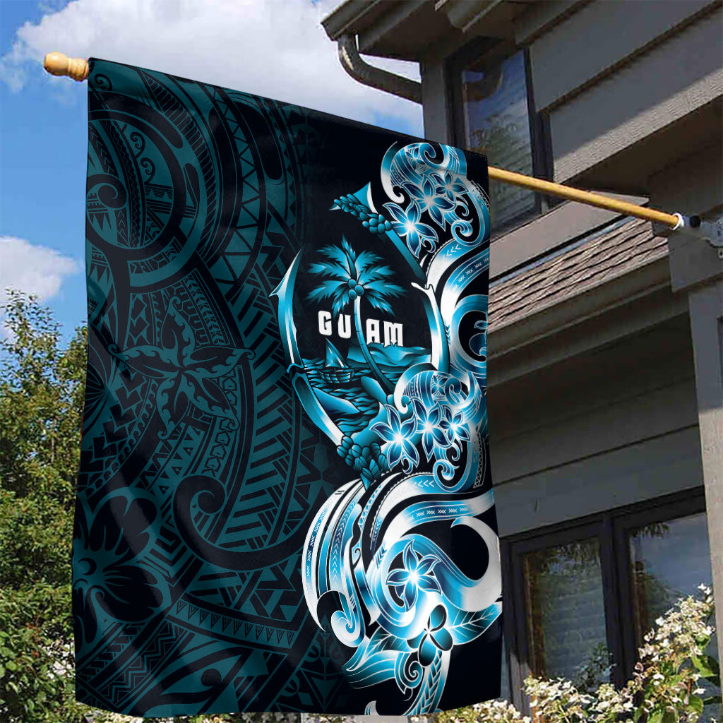 Asut Guam Chamorro Garden Flag Guahan Seal Tattoo LT14 - Polynesian Pride